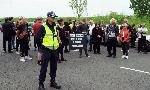Бургас – Национален протест - Блокада на пътя за Созопол