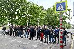 Варна - Протест срещу войната по пътищата