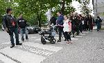 Варна - Протест срещу войната по пътищата