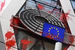 София - оскверниха Европейския парламент