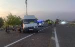 Катастрофа между лек автомобил и микробус на автомагистрала Тракия