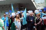 Бургас - Предупредителна стачка - НОИ