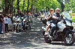 Бургас - Ден на детето - Рокери возят деца на мотоциклет