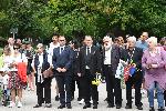 София - Борисова градина - Церемония пред бюст паметника на Христо Ботев