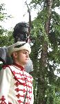 София - Борисова градина - Церемония пред бюст паметника на Христо Ботев