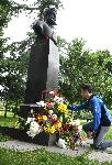 София - Борисова градина - Церемония пред бюст паметника на Христо Ботев