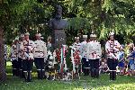 София - Борисова градина - Церемония пред бюст паметника на Христо Ботев