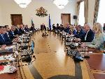 Първо заседание на новоизбрания кабинет