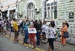 Варна - протест срещу достъпа на автомобили в Морската градина <br />