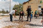 Първа копка за начало на ремонта на Музея на бойната слава