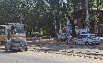 София – Катастрофа с „Мерцедес“ в трамвайна спирка