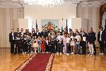 Румен Радев удостои с Почетен знак на президента олимпийските и световни шампиони