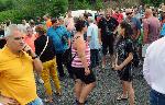 Парк „Росенец“, Бургас – Протест срещу лошото състояние на пътя към село Росен, Равна гора и Веселие