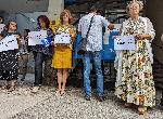 Плевен - Протест на служителите на НСИ