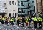 Лондон - Протест пред BBC