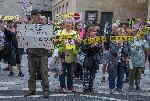Лондон - Протест пред BBC