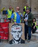 Лондон - Протест пред BBC