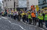 Лондон - Протест пред BBC
