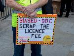 Лондон - Протест пред BBC