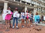 Варна  - Протест против насилието.