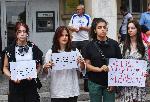 Варна  - Протест против насилието.