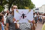 Варна  - Протест против насилието.