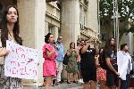 Варна  - Протест против насилието.