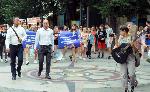 Бургас - Протест срещу насилието