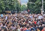София - Национално шествие в подкрепа на момичето, малтретирано с макетен нож от насилник-националист
