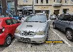 Свалиха номерата на автомобил след гонка с мигранти в София