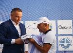 Варна - изпращане на Павлин Надворни за участие в регата  Global Solo Challenge