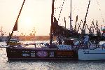 Варна - изпращане на Павлин Надворни за участие в регата  Global Solo Challenge