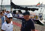 Варна - изпращане на Павлин Надворни за участие в регата  Global Solo Challenge