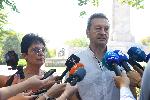 София - БСП с брифинг пред паметник на съветската армия МОЧА