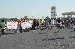 Протест против състоянието на път III-906