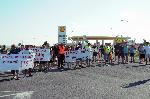Протест против състоянието на път III-906