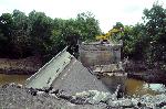 Царево - изграждане на мост