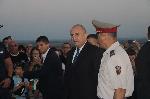 Ямбол - тържествено издигане на знамето на България