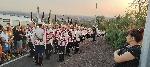 Ямбол - тържествено издигане на знамето на България