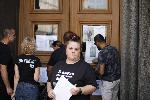София - Протест на родители на деца загинали в катастрофи