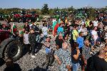 Ясен - Протест на земеделците