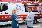 Във Варна дариха първия в България транспортен мобилен пункт за кръводаряване в помощ на хиляди пациенти!