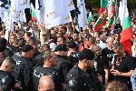 София - Протест пред паметник на съветската армия