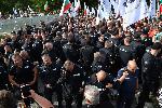 София - Протест пред паметник на съветската армия