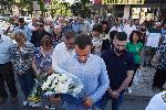 Варна  - Церемония по официалното откриване на паметника на Генерал Колев