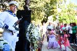 Варна  - Церемония по официалното откриване на паметника на Генерал Колев