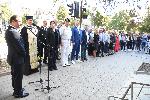 Варна  - Церемония по официалното откриване на паметника на Генерал Колев