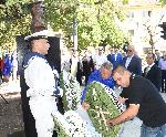 Варна  - Церемония по официалното откриване на паметника на Генерал Колев