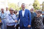 Варна  - Церемония по официалното откриване на паметника на Генерал Колев