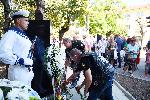 Варна  - Церемония по официалното откриване на паметника на Генерал Колев